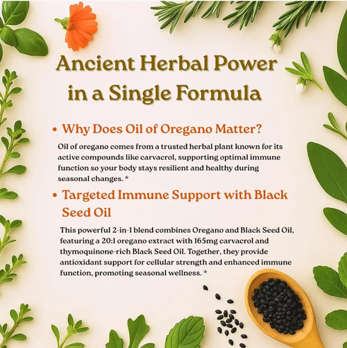 Oregano Oil Capsules, 300 capsules in stock, regulates the intestines. Oregano oil + black seed oil + turmeric, has antibacterial and promotes the balance of the intestinal flora. It regulates the intestines in both directions. Relieves indigestion  alleviates gastrointestinal discomfort during seasonal changes. Natural plant extracts are gentle and non-irritating. One bag provides intestinal stability for 6 months, making the body more energetic.