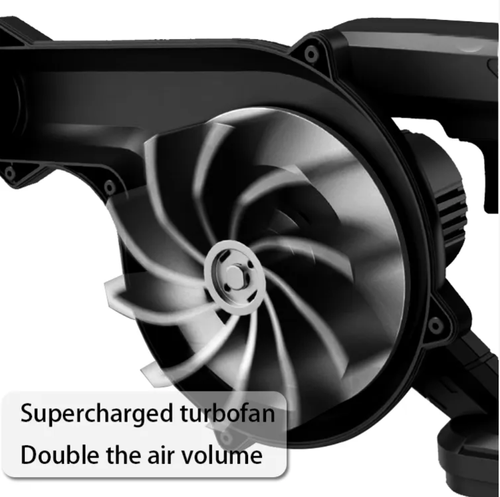 Electric Cordless Industrial Grade Hand Blower DC Power  for DIY Lawn Care Air Fuel Leaf Blowing