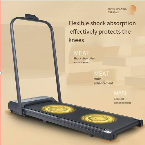 Home mini flat-panel treadmill, ultra-thin and foldable without taking up space, silent shock absorption with knee protection, multiple speed settings that can be adjusted, suitable for slow walking, brisk walking and jogging. It is friendly for small-sized apartments and is a high-value, cost-effective must-have for those who sit for long periods and want to do light exercise at home. Easily embark on a healthy and light exercise lifestyle.