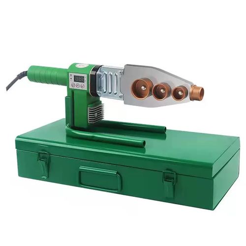 This digital thermoplastic fusion machine features intelligent temperature control for precise temperature regulation. Dual cooling blocks ensure stable welding. Multiple nozzles are available to meet different pipe diameter requirements. The operation is convenient, and even beginners can easily complete professional-grade pipe welding, making waterway projects efficient and reliable.