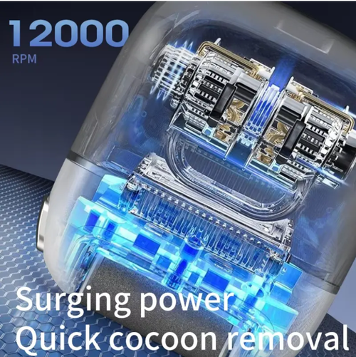 Electric digital foot grinder with digital dual-speed control, washable grinding head + pressure sensing, three grinding heads with 12000 RPM high speed, three-step grinding to remove calluses and dead skin, making your feet smooth and soft. Easy to handle for home foot care!