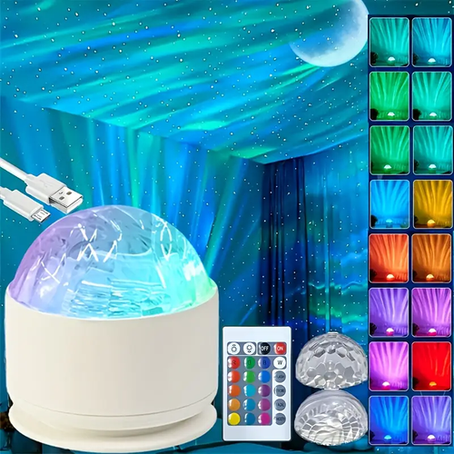 LED remote control water ripple night light, are you tempted?