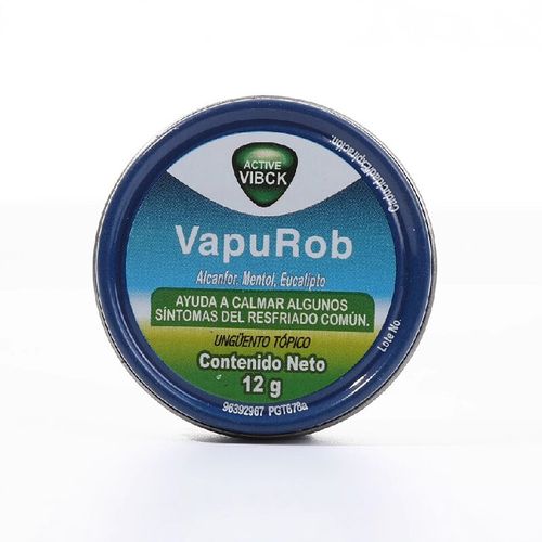 Active Vibck's VapuRob Topical Relief Ointment (Standard 12g Specification): A Professional Local Care Product Adopting a Synergistic Complex Formula of Camphor, Menthol, and Eucalyptus, Positioned for Alleviating Cold-Related Discomforts, Restricted to Topical Application, and Committed to Providing Gentle and Effective Soothing Effects for Users with Common Cold Symptoms