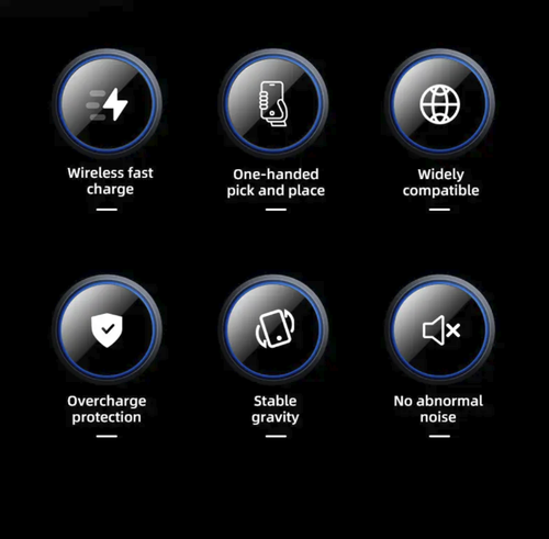 Infrared intelligent sensor car mount, with a red tide appearance that fully showcases modernity. The mount automatically opens and closes when the phone is brought close, making it safer to take and put away without manual operation. It can rotate 360 degrees to adapt to various scenarios, has a stable and non-slip arm, and the air outlet is ready to use upon installation. Combining technology and practicality, it offers you a new smart driving experience.