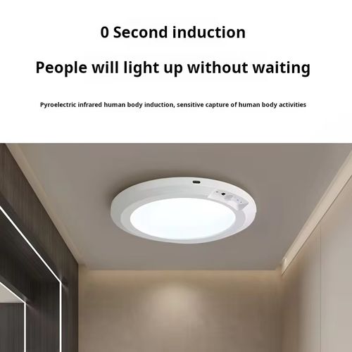 Intelligent Wireless Human Detection Ceiling Lamp: Say goodbye to wiring hassles. USB charging, portable installation, dual sensors sensitively detect human movement. Lights up instantly in 0 seconds, with 6-hour full charge providing 60 days of illumination. Sensory lighting with high color rendering. Mosquito repellent property added. Compatible with various living spaces.