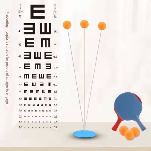 Portable Indoor Racket Game Soft Shaft Training Machine Elasticity Table Tennis Practice Trainer for Kids Adult