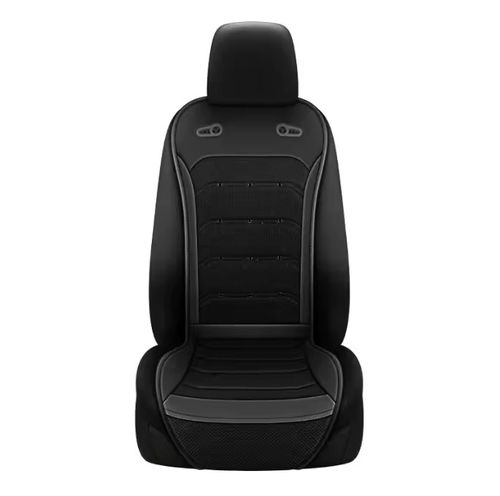 If your back gets sore after a long drive, try this smart fan seat pad. It has 24 air outlets that blow cold air for cooling, and the mesh fabric is breathable and doesn't cause excessive sweating. It can also resist wind and cold. It can be turned on with one button, providing a cool sensation all over your waist and back, keeping you dry even after a long drive. It is compatible with most vehicle models, easy to install, and provides comfort for both commuting and long-distance travel.