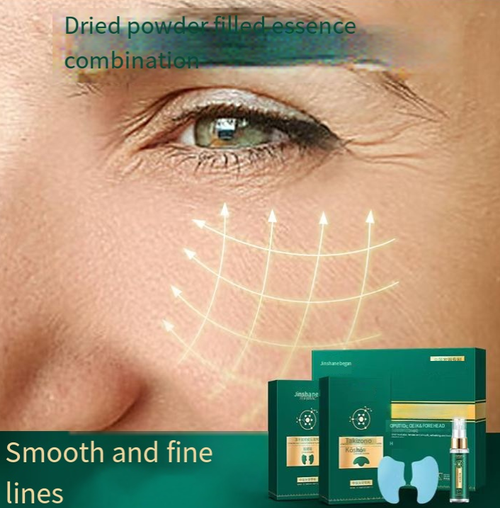 Collagen freeze-dried cheek and forehead anti-wrinkle filling set. Each set contains 4 pairs of cheek patches + 4 pairs of forehead patches + 1 bottle of essence. The freeze-dried film patches contour the face. After 35% plant essence activation, it penetrates deeply into the skin layer, instantly smoothing and providing long-term moisture to the cheeks and forehead. Order today and we will send 2 sets. Do a contour SPA at home and easily achieve a youthful face.