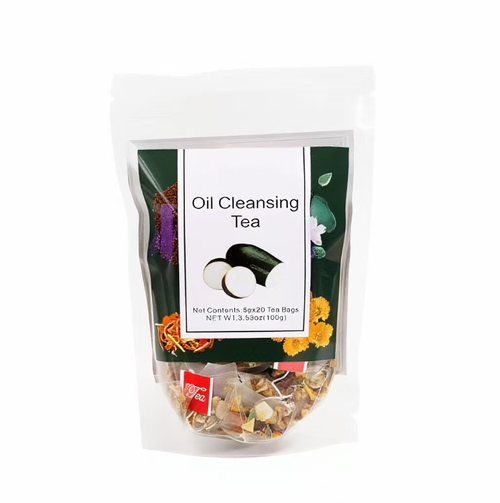 Order today and you will receive 5 bags. Each bag contains 20 small packages, totaling 100 small packages. Each small package is 5g of the high-end coach-recommended traditional Chinese medicine formula light body winter melon and lotus leaf tea. This tea has a gentle nourishing effect. It helps reduce oil secretion, promote urination and eliminate dampness. The individual tea bags are convenient for brewing and do not contain added sugar. It will help you easily achieve a slender figure.