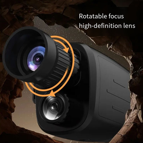 Industrial Thermal Monocular - 10X 1080P with 5W IR, 800m Range for Equipment Inspection & Night Monitoring