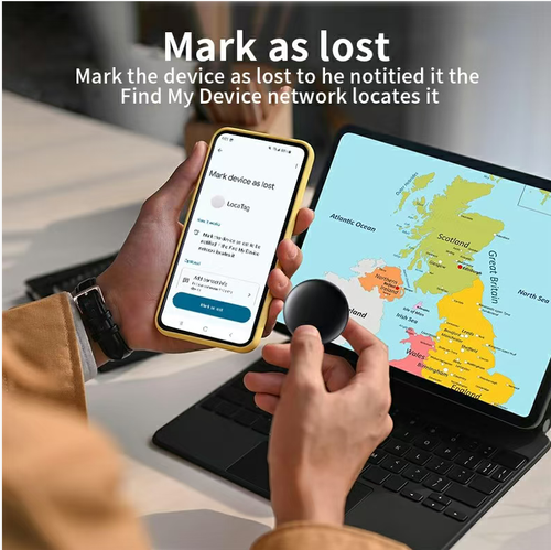 This global positioning device is compatible with iOS and Android. It has a strong magnetic cover that sticks to vehicles, luggage, etc. (without adhesive). It offers global positioning and lost item network notifications. It has long battery life without charging. It is as small as a fingertip and inconspicuous. It stays firmly in place wherever it is applied, saving time from circling around and ensuring the safety of the items.