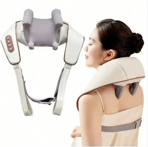 Is your neck as stiff as a steel bar? Are your trapezius muscles so stiff they could be used as a chopping block? Are you dragged along by neck and shoulder pain every day, and even looking up at the sky is torture? Don't bear it! This trapezius shoulder and neck massager will pull you from stiffness hell to relaxation paradise once you put it on your shoulders, relieving all the soreness, swelling, tightness, and pain.