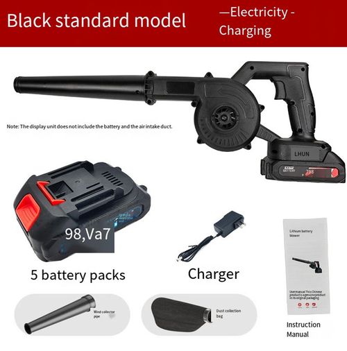 Typhoon-grade industrial lithium-ion blower