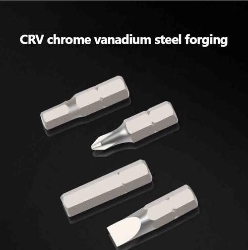 Home Repair Masterpiece! This ratchet screwdriver is extremely handy. The CRV steel tip is anti-slip, available in T6-T40 specifications, and can be operated with one hand in both directions, saving a lot of effort. The piano key storage box has a quick access head, and the special tips can reach even the hard-to-reach places. This set can handle all household repairs, and you don't need to call a professional!