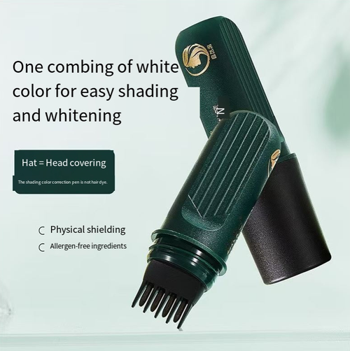 If you place an order today, you will receive 3 sets of instant plant-based hair dye color correction and white hair covering pens. These are combined with a comb, and the plant-based formula does not damage the hair. They dry in just 1 minute, are not sticky or clumpy. They are portable and easy to carry. You can use them to correct your hair color anytime during business trips or dates. The color blends naturally without leaving any traces. Hurry and place your order now!