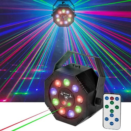 The laser stage lights in the pocket create a night scene atmosphere. Red and green lasers form a starry sky, RGB colored lights cover the walls. There are 8 modes that can be controlled remotely and changed according to the music rhythm. It is powered by USB, dazzling but not harsh on the eyes. It can be hung on the wall and carried away easily. It can be transformed into a stage with just one click from a regular night light.