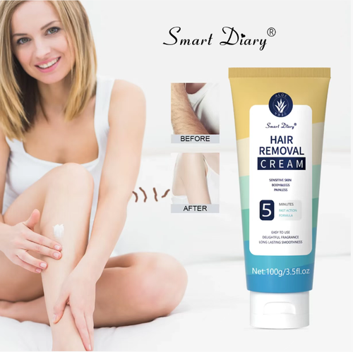 Order today and you will receive 3 boxes of the gentle, safe, non-irritating hair removal and dark spot fading intelligent revitalizing cream. The gentle revitalizing hair removal cream can remove hair from the roots in just 5 minutes without pain, leaving no residue. It contains aloe vera and vitamin E, which soothes and repairs, fades dark spots, is suitable for sensitive skin, and can be used all over the body.