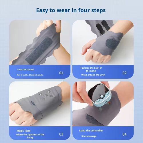 Smart Adjustable Wrist Support Full Wrist Electric Heating Massager Tendon Sheath Hand Wrist Massager Wrist