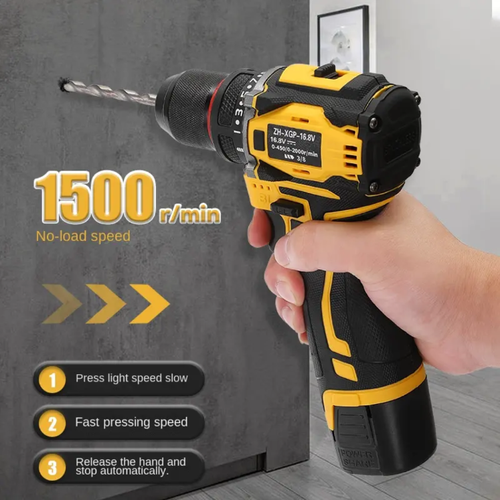 When home renovation collides with stubborn screws, and when construction work encounters tricky drilling holes, what you need is a versatile lithium battery drill that can defeat a hundred opponents with one. This 2-in-1 lithium battery tool that combines drilling and screwing functions is your efficiency engine for conquering various working conditions.