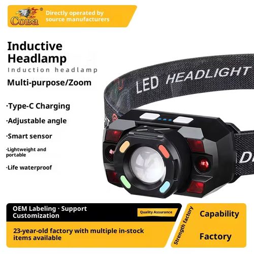 Once you place the order, you will receive a pair of ergonomic telescopic zoom hand gesture sensing long-lasting power supply head-mounted lights. They have dual quick charging capabilities and have a very long battery life. There are multiple modes, featuring strong and weak light flashing warning functions. They are suitable for outdoor activities, household repairs and emergency lighting. They are essential head-mounted lamps for various occasions.