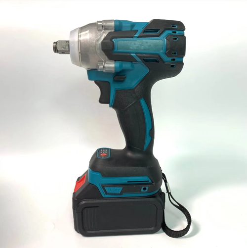 This industrial-grade lithium battery tool kit integrates a screwdriver, an electric wrench, a hand drill, and an angle grinder into one unit. It covers all scenarios such as drilling, disassembly, cutting, and sanding. Equipped with a large-capacity lithium battery, it features a brushless motor and a high-strength body that is durable and sturdy. The tool is stored in a portable toolbox, making it an all-round choice for professional work and DIY projects.