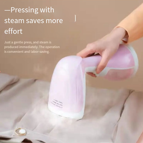 The large aperture panel handheld ironing machine, with abundant steam and a large panel, can iron flat immediately. It supports both dry and wet use, and integrates hanging and flat ironing functions. It is portable for business trips and home use. It is operated with one button, safe and without water leakage. It quickly heats up and is suitable for various scenarios. It is an efficient and convenient choice for clothing care.
