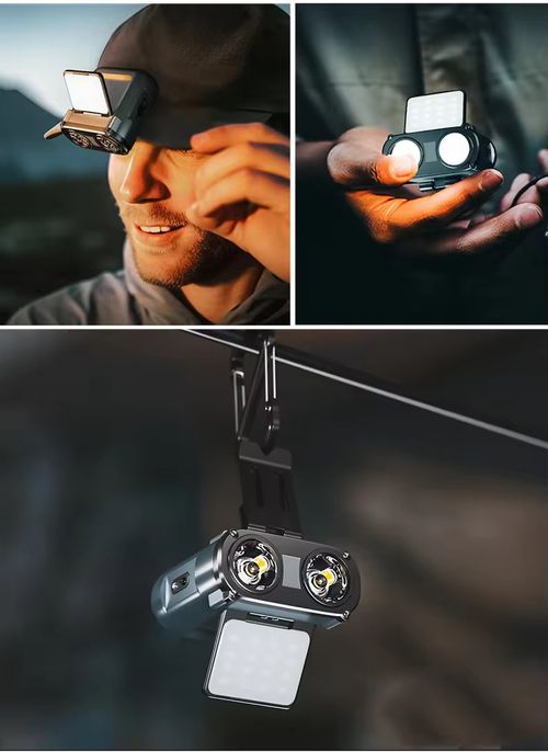 New model of multi-functional strong light sensing headlamp, super bright, long-range, long-lasting battery life, outdoor fishing cap clip lamp