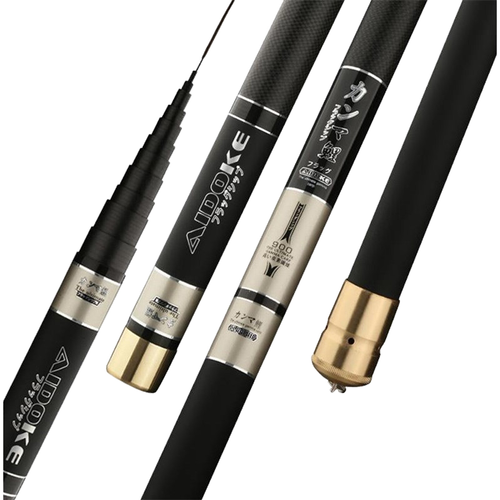 Fishing rod positioning, cross-border fishing rod for pond fishing, 5.4meters, light and hard, high carbon, 28 adjustment, multi-positioning fishing gear, one rod with multiple positions.