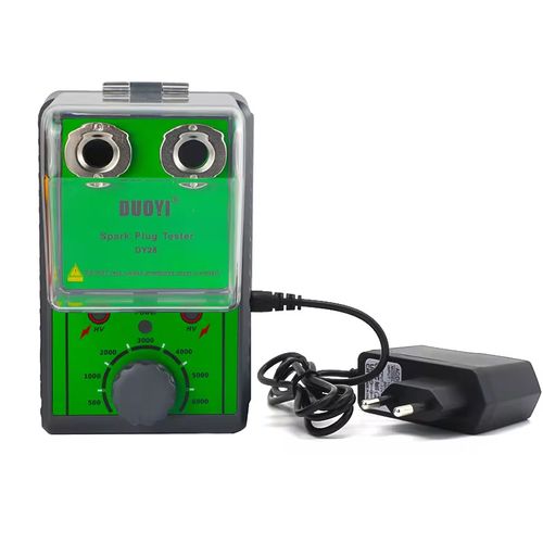 12V gasoline vehicle-specific spark plug detector: Dual-hole synchronous measurement, simulating engine operating conditions, intuitively displaying ignition performance, compatible with multiple types of spark plugs. Wide frequency compatible with different engine displacements. Protective cover protects the equipment. Simple operation. It is a practical tool for auto repair shops and car owners to quickly identify ignition faults and save costs.