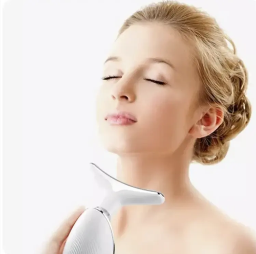 Red Light Therapy Neck Massager 660Nm 850Nm Infrared Skin Rejuvenation Wrinkle Fade Gift