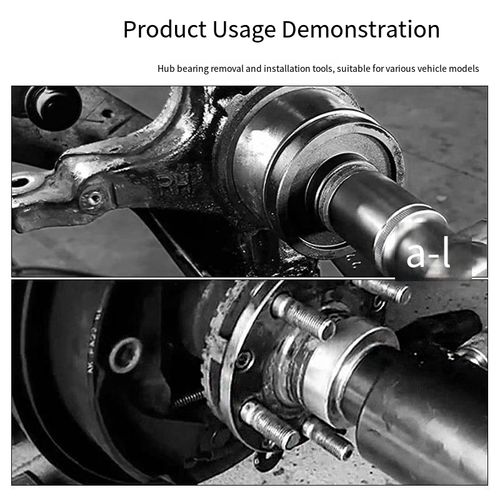 This 24-piece angle-bearing disassembly and assembly tool kit features a no-removal steering knuckle design, enabling efficient disassembly and assembly of the front wheel bearings of cars and motorcycles. The steel material is sturdy and durable, and it is fully compatible with multiple vehicle models. The portable storage box is neatly organized and easy to carry, making it an excellent assistant for auto repair and maintenance.