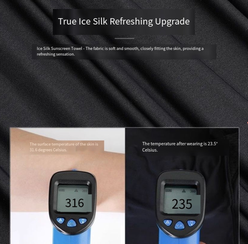 Must-have for summer cycling! Motorcycle sun protection ice-silk helmet cover. Made of ice-silk material, it absorbs moisture and cools down, with UPF 50+ strong UV protection, protecting the entire face, neck from getting tanned. The breathable mesh design doesn't cause excessive sweating. It doesn't hurt the head when worn with a helmet. Perfect for daily commuting and long-distance cycling!