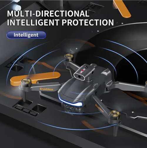 Equipped with brushless motors, it has powerful performance, is resistant to wind and can stabilize the flight. It features intelligent obstacle avoidance in multiple directions to reduce the risk of crashing. It supports multi-speed adjustment. With high-definition cameras and real-time video transmission, it can be easily operated by beginners. It is foldable and portable, making it a practical tool for travel aerial photography and recording scenery.