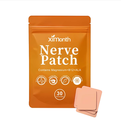 Are you feeling stressed and tired? The ximonth nerve care patch contains soothing ingredients such as magnesium and B12. Apply it to your wrist and neck, and it will gently soothe your nerves and relax your muscles. Order today and get 3 bags for the price of 1 (a total of 90 patches, 30 patches per bag). It's thin and invisible, suitable for use at work or at home. It will provide 3 months of soothing relief and unbuckle your body and mind!