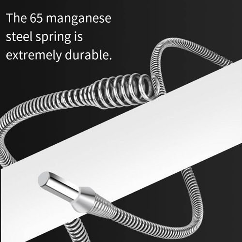 Kitchen grease? Hair blocking the drain in the bathroom? Traditional tools don't work and are troublesome? This amazing device has a 5-meter soft shaft that can reach deep into the pipes. The electric drill has strong power to break up the blockages. The non-slip handle makes it easy to operate, even for the elderly. It can clear all the blockages in the sink, floor drain, and toilet, saving money and avoiding hassle.