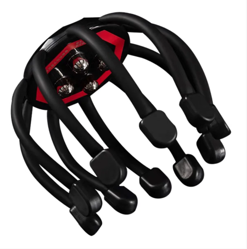 This octopus head massager is an excellent tool for loosening the scalp: The elastic octopus-shaped head wrap gently presses and kneads to relieve tension, making the scalp feel smooth, numb, and relieved of tension and soreness. It is portable and can be used in various situations such as at work, before sleep, or during commutes. It can also be used to massage the neck and shoulders, allowing you to relax at will.