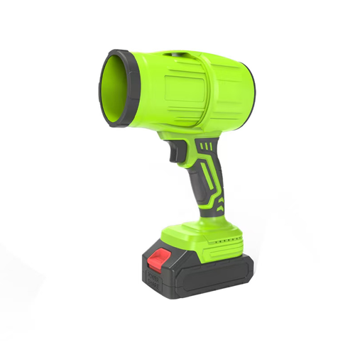 Industrial powerful wireless hair dryer. The turbine fan combined with high-speed bearings delivers strong and stable airflow. Wireless design + replaceable battery eliminates the need for wires. Ergonomic grip allows for long and comfortable holding. Suitable for various scenarios such as auto repair debris removal, vehicle snow removal, and garden cleaning. It is a professional and efficient cleaning tool.