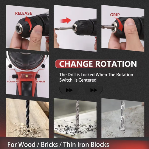 This 276-piece hardware tool set includes a 12V dual-speed lithium battery drill, as well as a variety of tools such as wrenches, pliers, and screwdrivers, suitable for household repairs, DIY projects, and plumbing installations. The multi-level storage design is convenient and durable, making it a comprehensive tool box for all your home maintenance needs. It ensures the safety of your daily life.