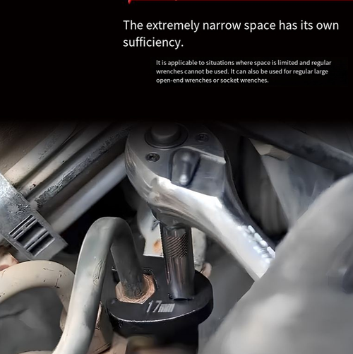 19 sets of oil pipe wrenches, an essential tool for auto repair to prevent leaks. With 19 different specifications, they are compatible with various oil and water pipes. The arc-shaped opening prevents liquid leakage and loosening. Made of high-strength plastic gold material, it is lightweight and insulated. It can securely fasten and tighten when repairing oil pipes or replacing water pipes in auto repair shops, making it a convenient equipment for pipe maintenance.