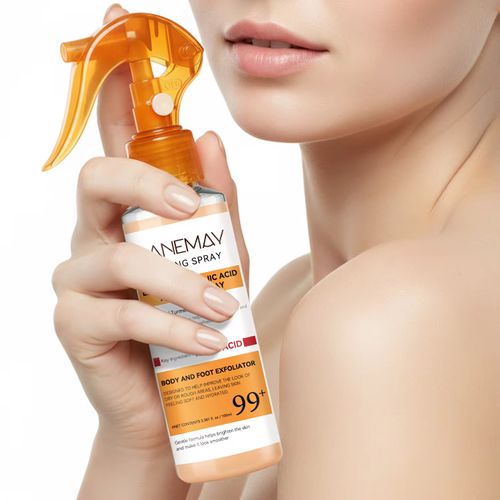 Order today and receive 2 bottles of Turmeric Brightening Body Spray: Just one spray does it all - exfoliates, brightens, and hydrates. The natural turmeric gently dissolves dead skin cells, combined with moisturizing essence, leaving the skin feeling neither tight nor sticky. In just 10 seconds, you'll achieve a smooth and radiant complexion, effortlessly capturing a refined appearance.