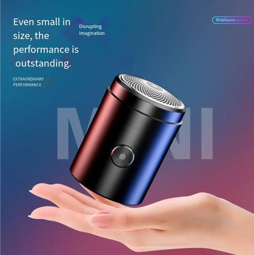 God's gift, diamond head portable mini razor