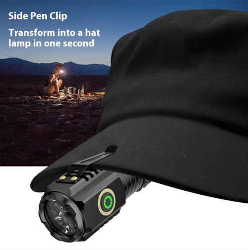 From the professional demands of outdoor exploration to the covert needs of daily security, this compact powerful flashlight can meet all of them. It is not just a lighting tool, but also your eyes in the darkness, your personal guardian, and your companion on the adventure. Don't let the darkness hold back your steps. Take this light bomb and conquer every night!