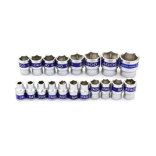 37-piece repair tool set, including 12 wrenches (6-19mm), 19 sockets (3-24mm), and quick wrenches and other accessories, suitable for various scenarios. The tools are made of high-strength steel for rust prevention and durability, and the quick wrenches are easy to operate and save effort. This set can be used by renters, car owners, and DIY enthusiasts, and can handle most repairs.