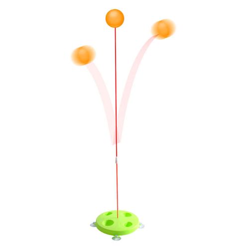 Portable Indoor Racket Game Soft Shaft Training Machine Elasticity Table Tennis Practice Trainer for Kids Adult