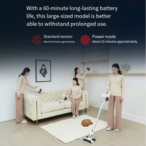 Are you still struggling with sweeping, vacuuming, and mopping until your back aches? Are you still helpless against hair in corners and dust in crevices? This all-in-one cordless vacuum cleaner can eliminate cleaning problems by rubbing them directly onto the floor, turning housework from a tedious chore into a pleasant experience.