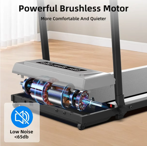 This silent, no-installation, foldable walking machine is ready to use right out of the box. It is extremely quiet and shock-absorbing, not disturbing neighbors. It can be folded with one button for space-saving. It is suitable for small-sized apartments. It supports multiple speed adjustments and can be operated remotely. It can be used in various scenarios such as at home or in the office. It is an ideal choice for aerobic fat reduction and home fitness.