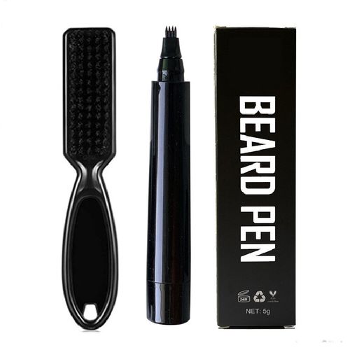 Order today and you will receive 3 waterproof and sweat-resistant beard filling pens. They come with a special comb cover, which can precisely fill in the areas with sparse hair, naturally outline the eyebrow shape, easily cover the hairline and the gaps between the hairline, with a capacity of 5 grams. They can lastly maintain the makeup effect for a long time. With just one stroke, you can create thick and well-shaped beard, saying goodbye to baldness and embarrassment.