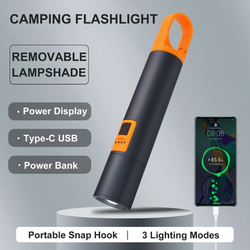 The Sky-piercing Monkey strategic and tactical flashlight can clearly see the veins on leaves 300 meters away. Even the moving routes of ants hiding in the corners of the wall are like being spotlighted. There is no dark corner that can escape the night light!