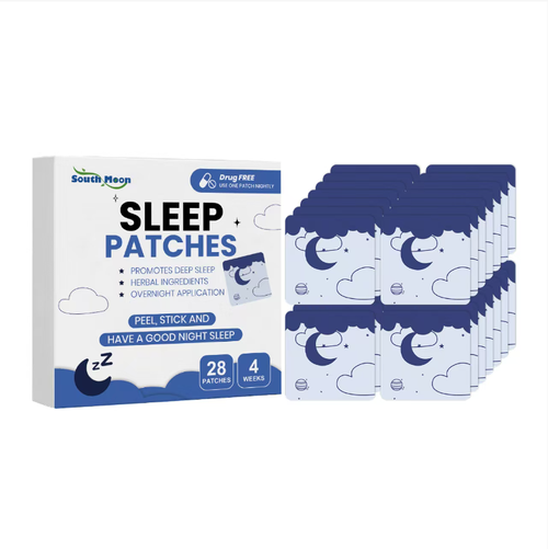 SM Sleep Care Patch, containing natural ingredients such as lavender and valerian, can calm the nerves and promote deep sleep when applied to the wrist or behind the ear. It is non-addictive and does not cause drowsiness. Order today and get 2 boxes (56 patches) for a total of 2 months' supply. It's suitable for both self-use and as a gift for others. Simply peel off the patch and use it. It's lightweight and non-stuffy, allowing you to sleep well without counting sheep.
