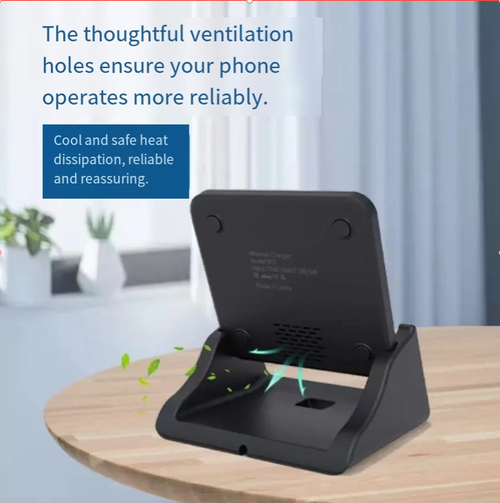 10W15W Wireless Charger Phone Holder for Mobile Phone Wireless Charger for Office Mini Fast Charging for